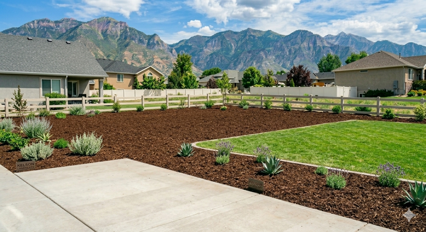 Completed Kelson landscape renovation project